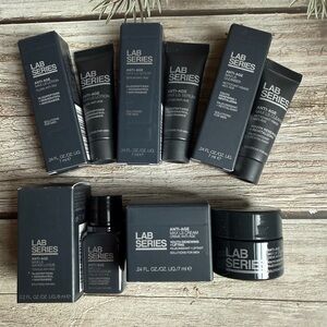 5pcs Lab Series Anti-Age Max LS Travel Set, Lotion+Cream+Serum+Cleanser, 7ml Ea